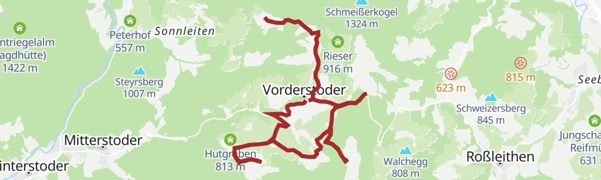 Route map: RadKapellenTour
